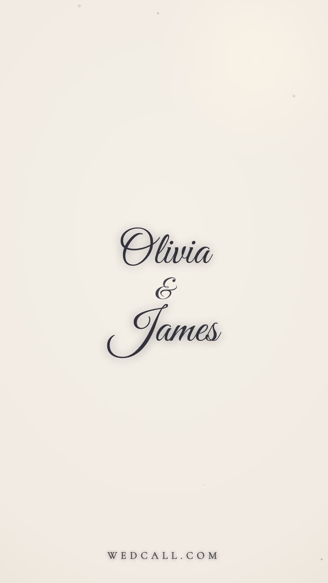 Editorial Ivory invitation video template