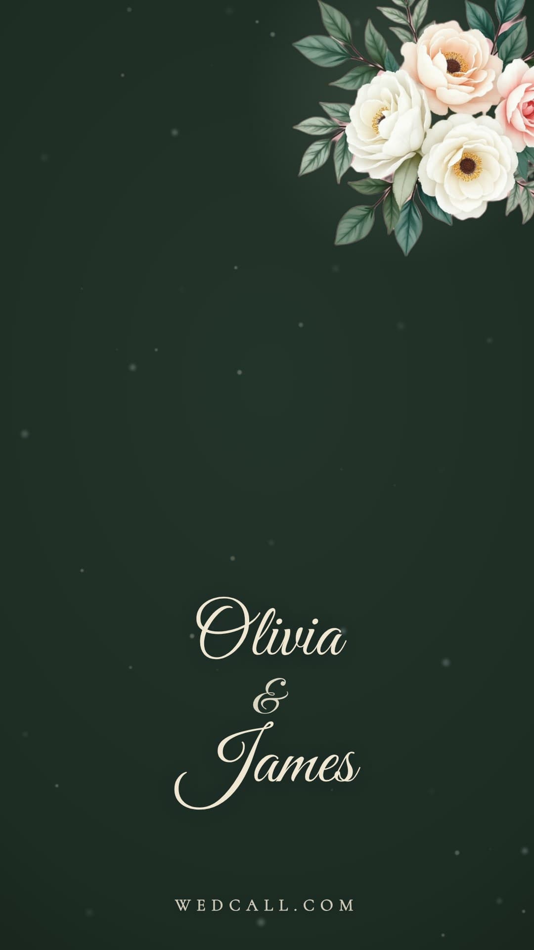 Forest Night invitation video template