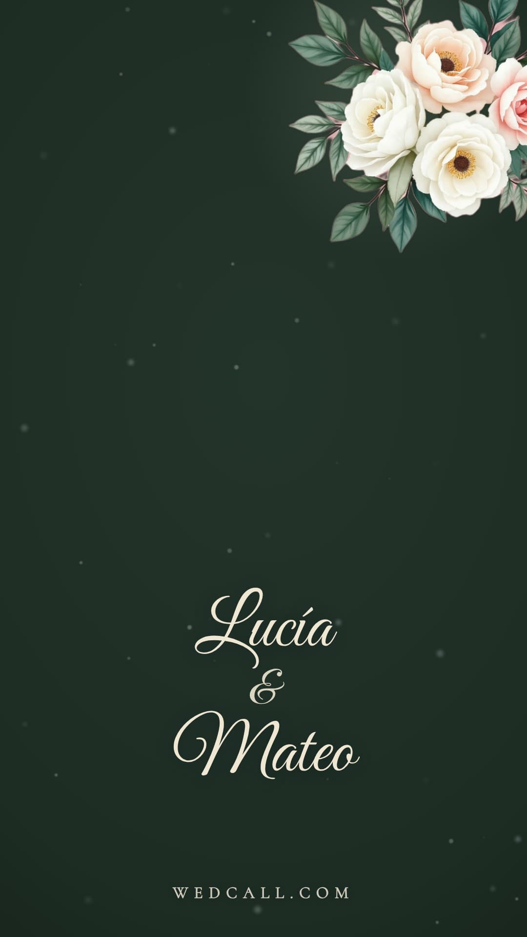 Plantilla de vídeo de invitación Forest Night
